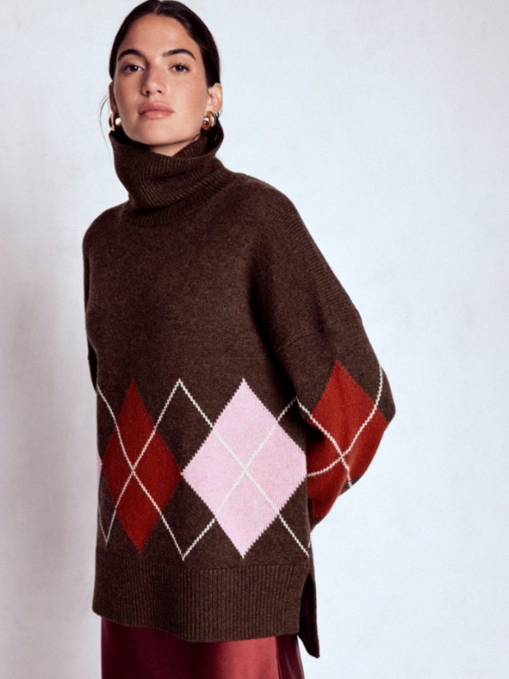 NEW WITH TAGS Boden Polly Merino wool turtleneck sweater XS